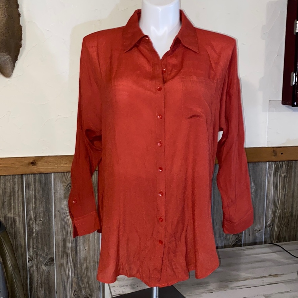 Torrid sz 0 button down blouse EUC